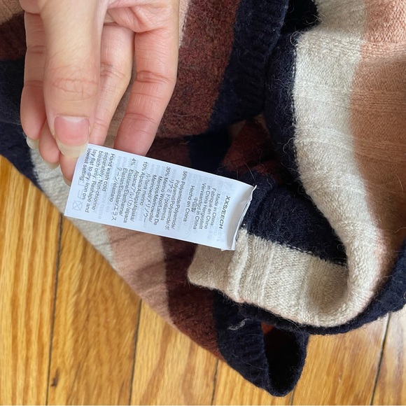 Madewell evercrest turtleneck sweater size XXS coziest yarn merino wool alpaca - Picture 4 of 10